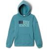 imageColumbia Kids PFG Fish Flag HoodieTranquil TealMint Cay Trout Flies