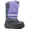 imageColumbia UnisexChild Powderbug Snowlite Hiking BootPaisley PurpleGraphite