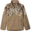 imageColumbia Youth Boys PHG Overlay Half Zip Fleece FlaxRealtree Edge XLarge