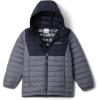 imageColumbia boys Powder Lite Ii Hooded JacketCity GreyBlack