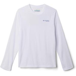 imageColumbia Boys Y Terminal Tackle PFG Fish Flag LsWhiteFaded Peach