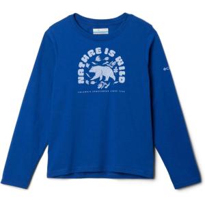 imageColumbia Boys Dobson Pass Long Sleeve Graphic TeeMountain BlueFun Forager