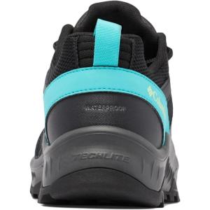 imageColumbia Womens Trailstorm Ascend Waterproof Hiking Shoe2024 BlackBright Aqua