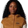 imageColumbia Womens Cloud Point Hooded FleeceCamel BrownDark Stone