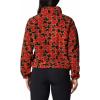 imageColumbia Womens Helvetia Ii Printed Cropped Half SnapSail Red Retroscape