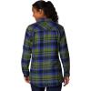 imageColumbia Womens Holly Hideaway Flannel Shirt Collegiate Navy Multiplaid Large