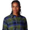 imageColumbia Womens Holly Hideaway Flannel Shirt Collegiate Navy Multiplaid Large