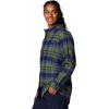 imageColumbia Womens Holly Hideaway Flannel Shirt Collegiate Navy Multiplaid Large