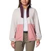 imageColumbia Womens Sequoia Grove Full Zip FleeceDark StonePink Agave