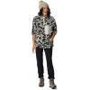 imageColumbia Womens West Bend 14 Zip IiDark Stone Highland Tonal