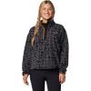 imageColumbia Womens Helvetia Ii Printed Cropped Half SnapBlack Retroscape