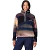 imageColumbia Womens Helvetia Ii Printed Cropped Half SnapCollegiate Navy Dolomites