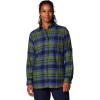 imageColumbia Womens Holly Hideaway Flannel Shirt Collegiate Navy Multiplaid Large