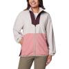 imageColumbia Womens Sequoia Grove Full Zip FleeceDark StonePink Agave