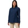 imageColumbia Womens Silver Ridge Utility Long Sleeve ShirtCollegiate Navy