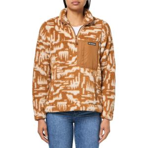imageColumbia Womens West Bend 14 Zip IiCamel Brown Highland Tonal
