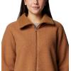 imageColumbia Womens Blue Point Creek Fleece Full ZipCamel Brown