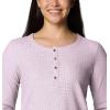 imageColumbia Womens Blue Point Falls Long Sleeve HenleyPink Dawn