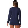 imageColumbia Womens Hidden Haven Long Sleeve TeeCollegiate NavyTreehome Plaid