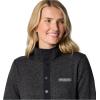 imageColumbia Womens Sweater Weather Half SnapBlack Heather