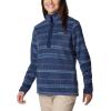 imageColumbia womens Benton Springs Printed Half SnapCollegiate Navy Madras