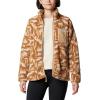 imageColumbia womens West Bend Print Full Zip IICamel Brown Highland Tonal