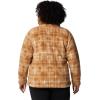 imageColumbia womens West Bend Print Full Zip IICamel Brown Omblur