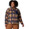 imageColumbia womens West Bend Print Full Zip IINocturnal Omblur