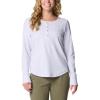 imageColumbia Womens Blue Point Falls Long Sleeve HenleySnowdrift