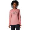 imageColumbia Womens Hidden Haven Long Sleeve TeePink AgaveTreehome Omblur