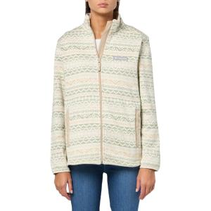 imageColumbia Womens Sweater Weather Print Full ZipAncient Fossil Madras