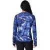 imageColumbia Womens Summit Valley Long Sleeve CrewClematis Blue Windblown