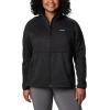 imageColumbia Womens Sweater Weather II Full Zip Fleece JacketBlack Heather