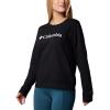 imageColumbia Womens Trek Graphic CrewBlackGem Columbia