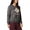 imageColumbia Womens Trek Graphic CrewCharcoal HeatherStacked Gem