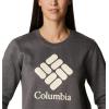 imageColumbia Womens Trek Graphic CrewCharcoal HeatherStacked Gem