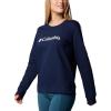 imageColumbia Womens Trek Graphic CrewCollegiate NavyGem Columbia