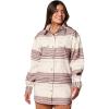 imageColumbia Womens Calico Basin Shirt JacketChalk Vista Stripe