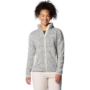 imageColumbia Womens Sweater Weather II Full Zip Fleece JacketChalk Heather