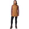 imageColumbia Womens Mix It Around Long Vest II Camel Brown Small