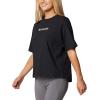 imageColumbia Womens North Cascades Relaxed Tee BlackGem Columbia Large