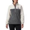 imageColumbia Womens Benton Springs Half Snap Pull Over IiCity Grey HeatherChalk