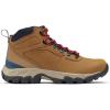 imageColumbia Mens Newton Ridge Plus Ii Waterproof Hiking ShoeLight Brown  Red Velvet