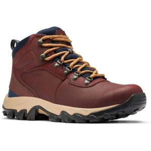 imageColumbia Mens Newton Ridge Plus Ii Waterproof Hiking ShoeMadder Brown  Collegiate Navy