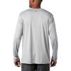 imageColumbia Mens Big and Tall PFG Terminal Tackle Long Sleeve TeeCool GreyBlack Realtree Mako