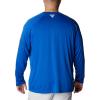 imageColumbia Mens Big and Tall PFG Terminal Tackle Long Sleeve TeeFla  Azul  Spark Orange