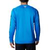 imageColumbia Mens Big and Tall PFG Terminal Tackle Long Sleeve TeeHyper BlueBlack Logo