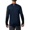 imageColumbia Mens Big and Tall PFG Terminal Tackle Long Sleeve TeeWv  Collegiate Navy  Mlb Gold