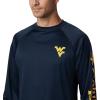 imageColumbia Mens Big and Tall PFG Terminal Tackle Long Sleeve TeeWv  Collegiate Navy  Mlb Gold