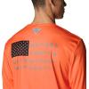 imageColumbia Mens PHG Terminal Shot Game Flag Long SleeveBlazeBlack Game Flag